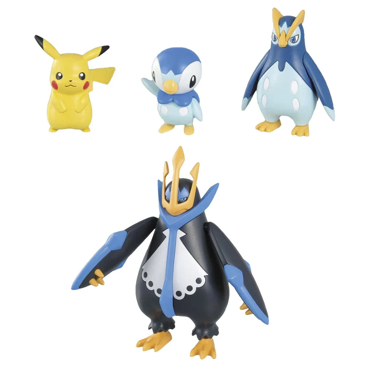 Bandai Pokemon Empoleon Evolution Set Model Kit - Build & Collect for Fans | Perfect for Display, Gifts & Pokemon Battles