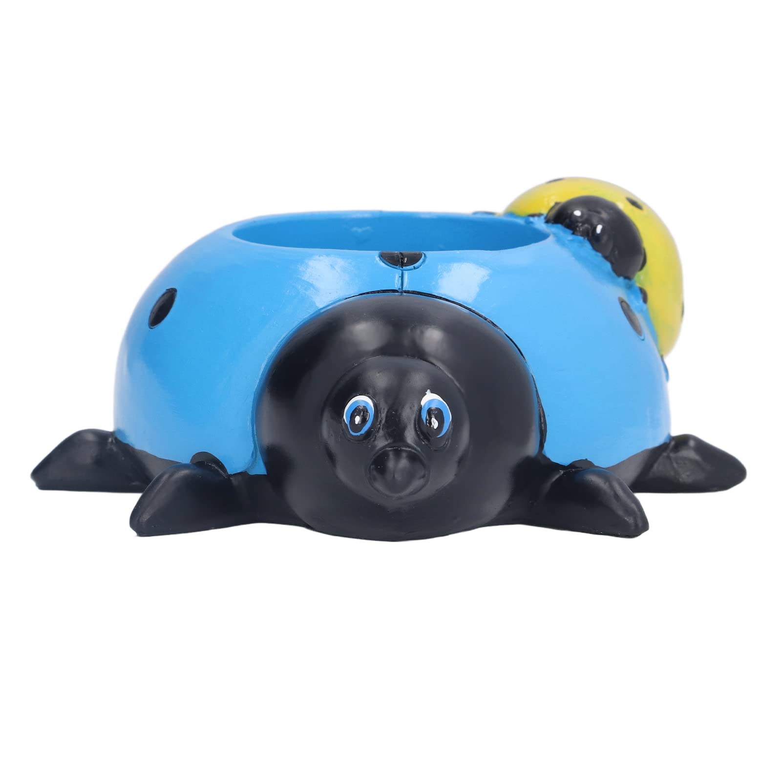 Tomantery Animal Flower Pot - Natural Durable Ladybug Resin Planter for Garden Decor (W95) | Perfect for Indoor/Outdoor Plants, Home & Garden Decorations