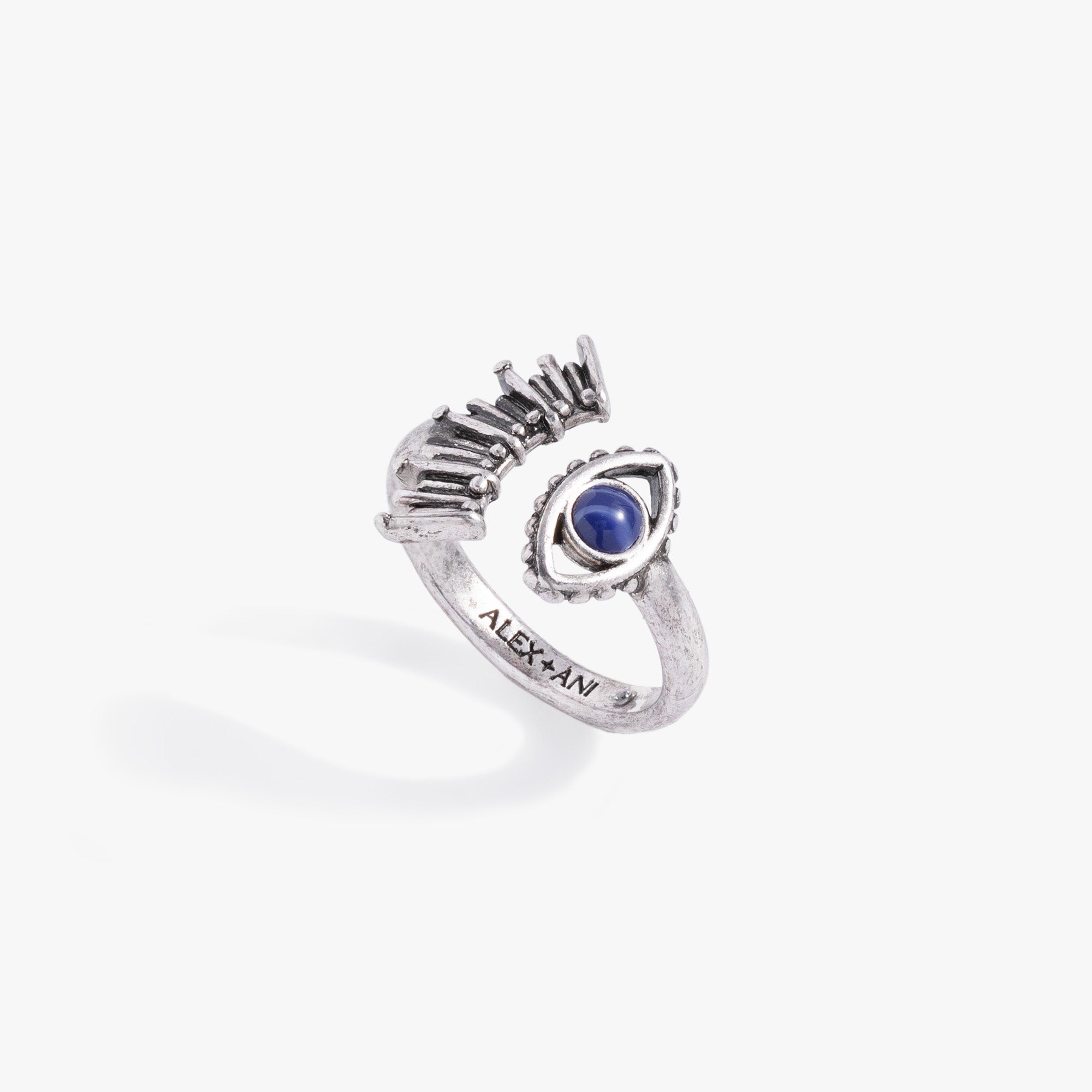 Evil Eye Wrap Ring for Women - Protection & Style - Handmade Adjustable Boho Jewelry for Everyday Wear, Gift Giving & Spiritual Healing