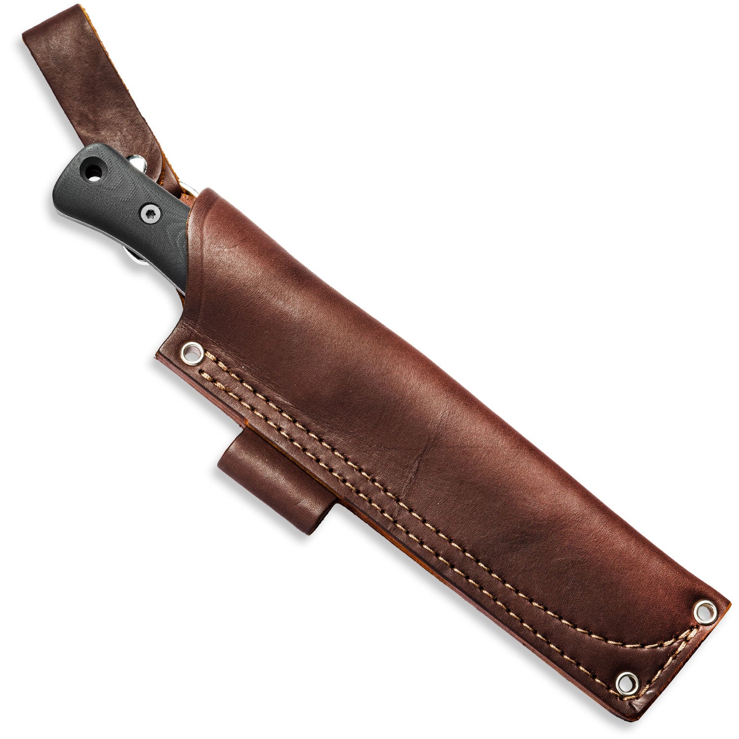 F6 Leuku Survival Knife - High Carbon Steel Outdoor Bushcraft Hunting Knife for Camping, Hiking & Wilderness Survival