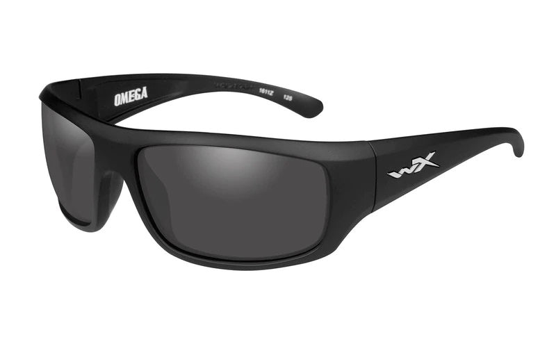 Wiley X Omega Non-Prescription Sunglasses - Polarized Safety Glasses for Outdoor Sports & Driving - UV Protection, Impact Resistant, Lightweight Frame