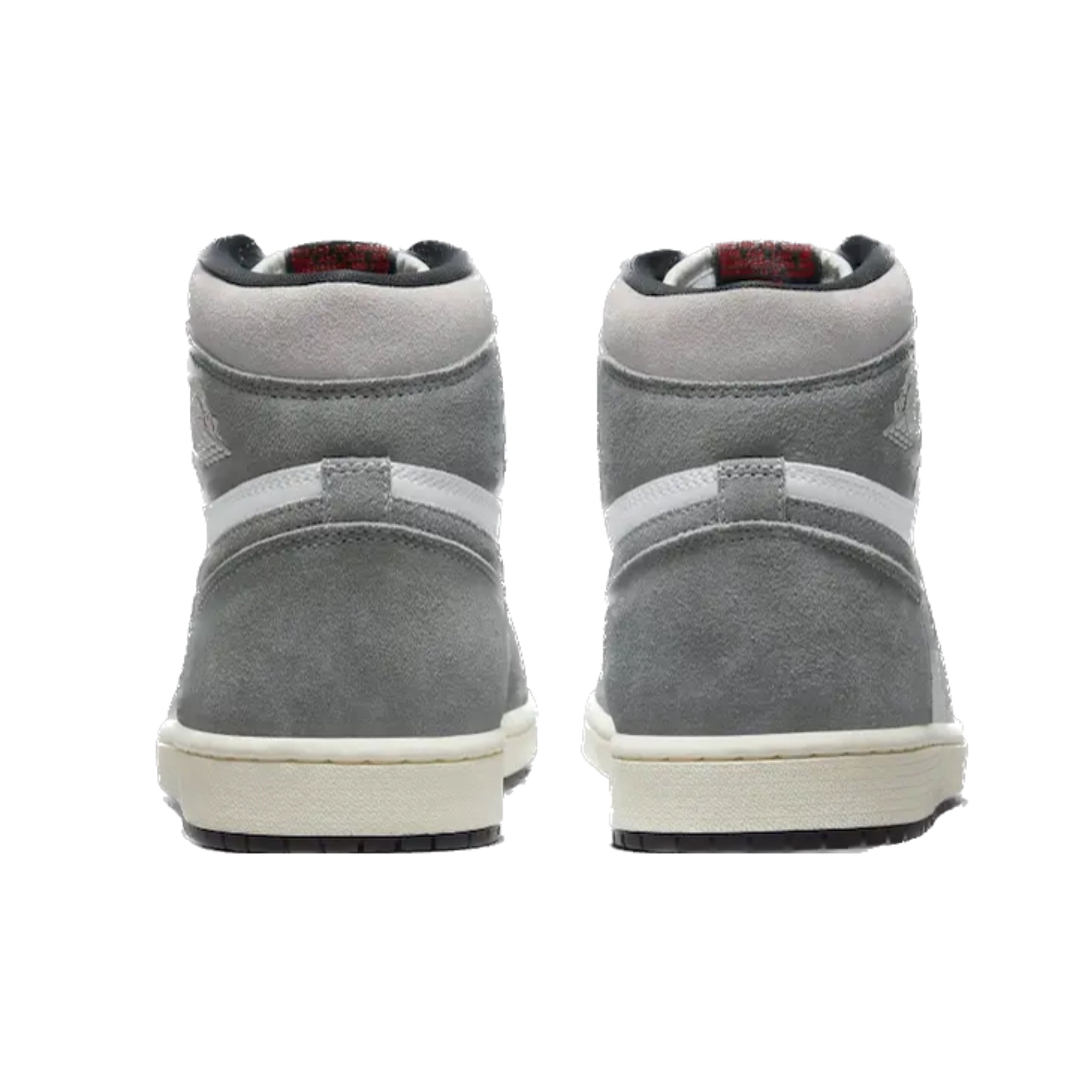 Air Jordan 1 Retro High OG Sneakers - Washed Black/Fire Red/Light Smoke Grey/Sail Colorway - Men's Basketball Shoes for Streetwear & Casual Outfits