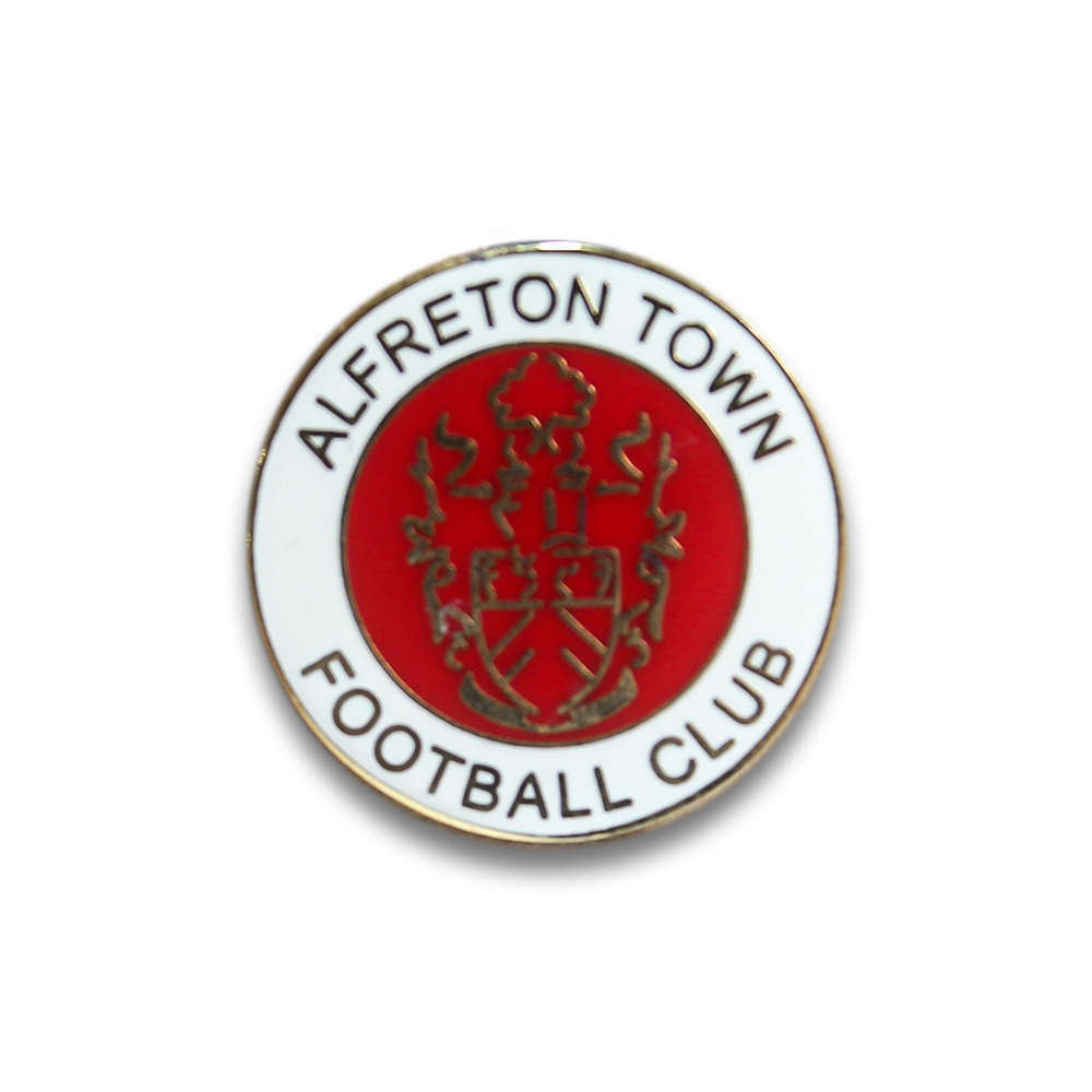 Alfreton Town FC Enamel Pin Badge - Official Football Club Collectible for Fans, Gifts & Merchandise - Perfect for Jackets, Hats & Backpacks