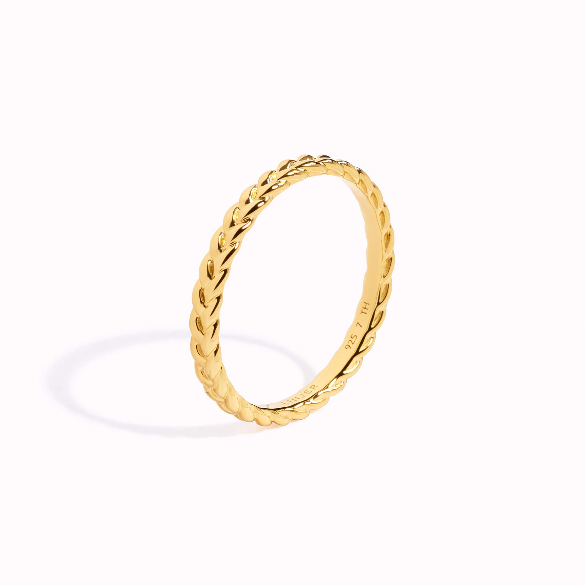 Lena Braided Ring - Elegant and Stylish Jewelry for Women | Perfect for Everyday Wear, Parties, and Special Occasions