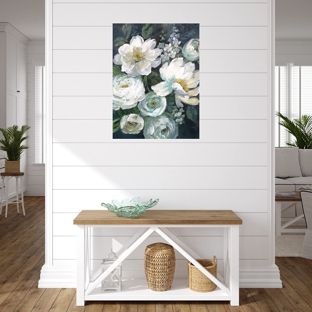 Nocturnal Radiance Fine Art Canvas Wall Decor by Artist Nan - 42x56 Inches Ready to Hang - Perfect for Living Room, Bedroom, Office & More - Elegant Home & Commercial Space Decoration