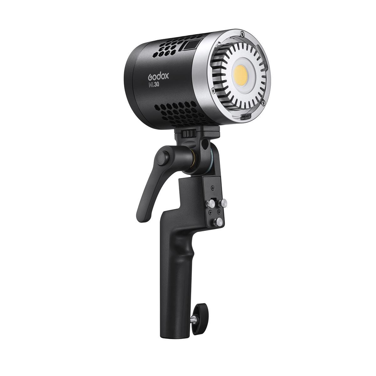 Godox ML30 LED Video Light - 30W Portable Dimmable Continuous Lighting for Photography, Videography, YouTube & TikTok Content Creation