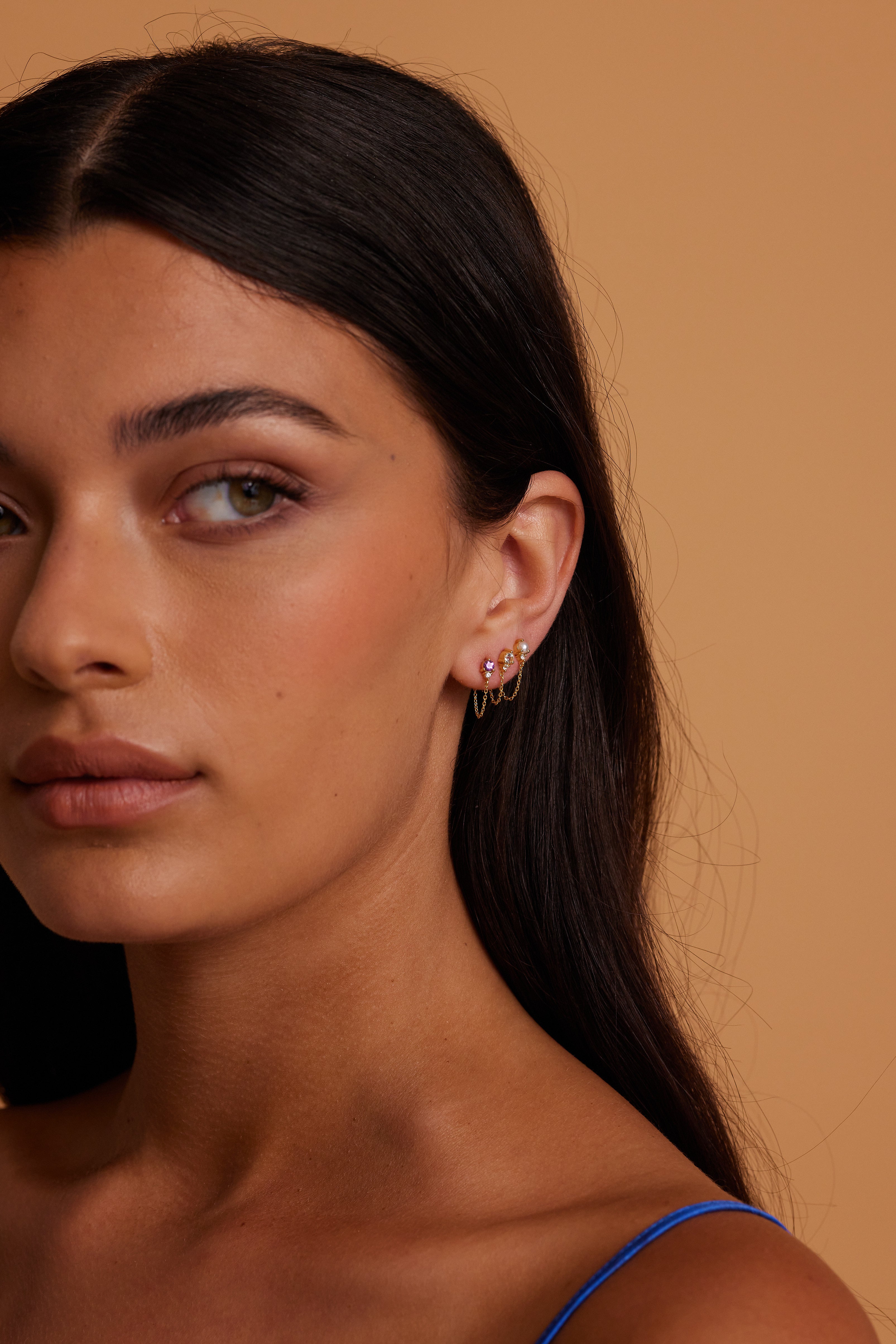 June Birthstone Gold Stud Earrings - Genuine Pearl Jewelry for Women - Perfect Gift for Birthday, Anniversary & Special Occasions
