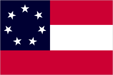 4x6 Foot Stars and Bars Flag - 100% Cotton Embroidered & Sewn for Outdoor & Indoor Decor - Perfect for Patriotic Displays, Historical Events, and Home Decoration