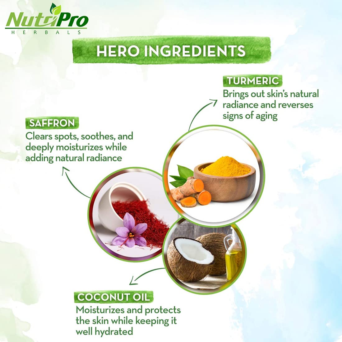 NutriPro Gold Cleansing Milk with Ubtan Face Wash 370ml - Enriched with Gold, Turmeric & Natural Essence for Soft, Glowing Skin & Anti-Acne Therapy | Daily Skincare Routine for Men & Women | Perfect for Morning & Night Use