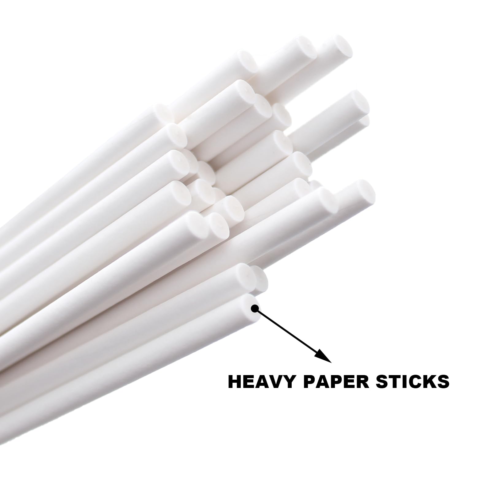 30 Pcs Cake Pop Sticks 10cm x 3.5mm - White Lollipop Sticks for Baking, DIY Cake Decorating, Candy Making - Perfect for Birthday Parties, Wedding Favors & Holiday Treats