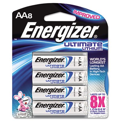 High-Capacity AA Lithium Batteries (16-Pack) - Long-Lasting Power for Cameras, Flashlights & Electronics | Bulk Discount