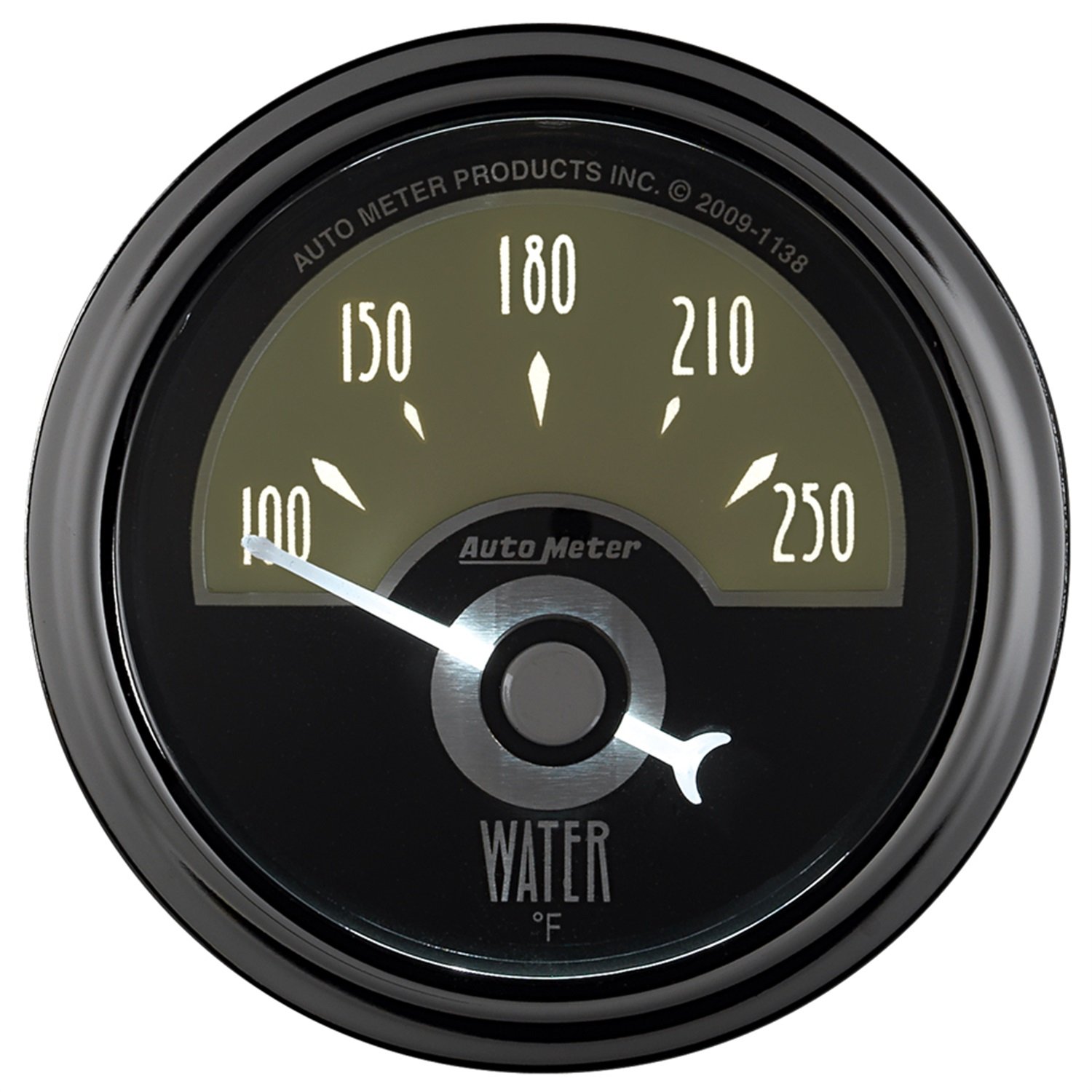 Auto Meter 1136 Cruiser AD Water Temperature Gauge - 2-1/16