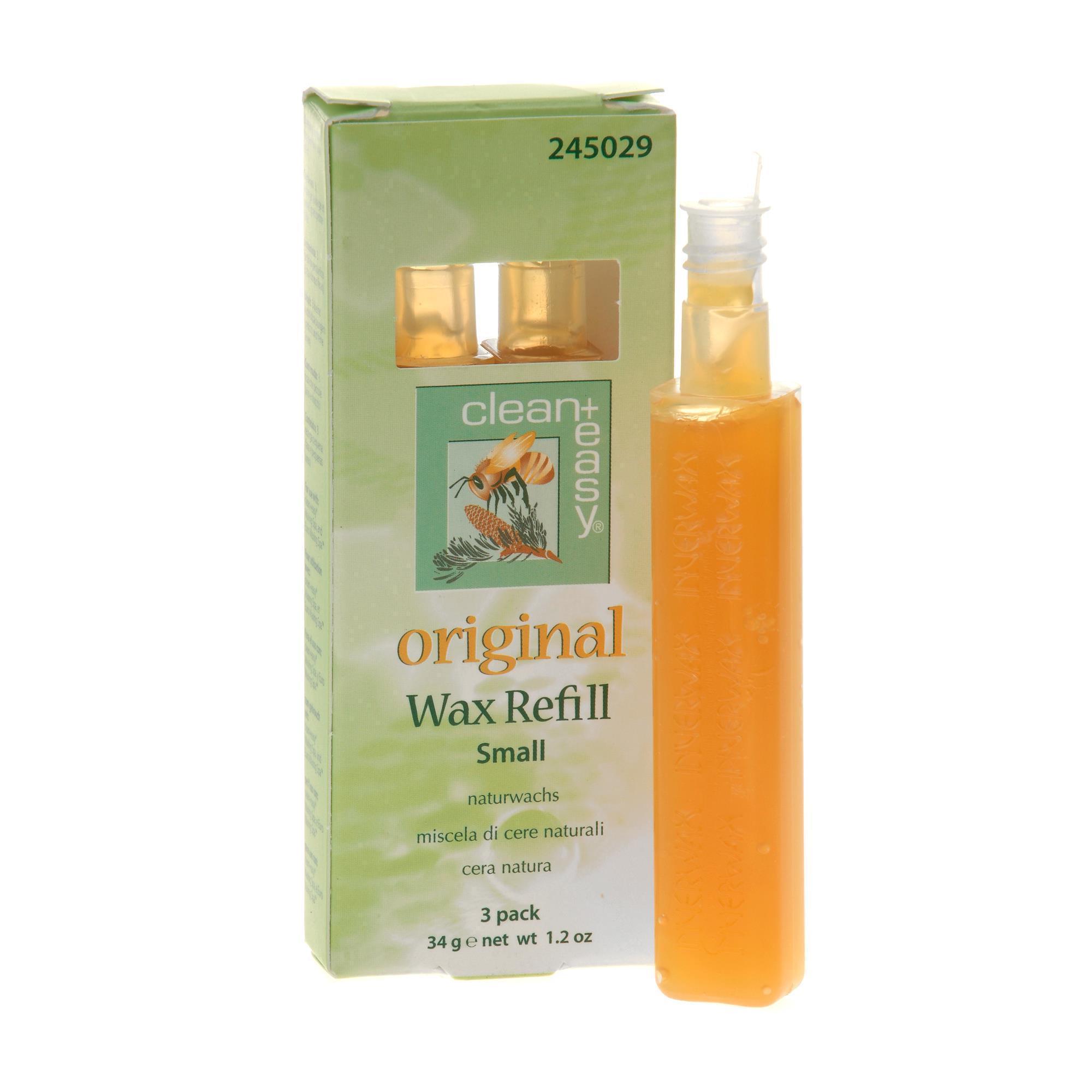 Clean & Easy Original Wax Refill Kit - Premium Hair Removal Wax for Smooth Skin at Home | Perfect for Legs, Arms, Bikini Line & Facial Hair Removal