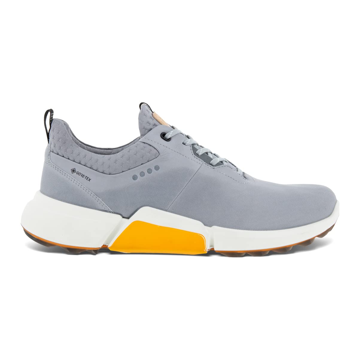 ECCO Biom Hybrid 4 Gore-Tex Waterproof Golf Shoes for Men - Comfortable & Durable Spiked Golf Footwear for All-Weather Performance on the Course