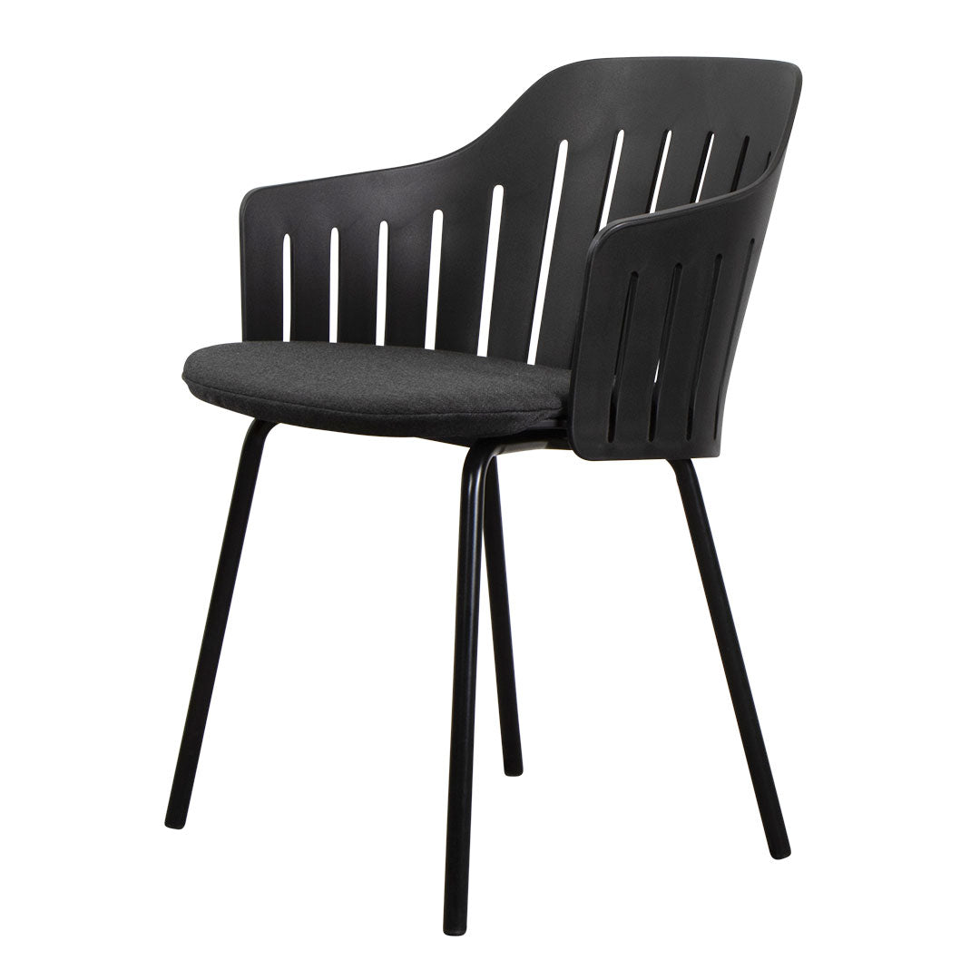 Premium Outdoor Lounge Chair with 4 Sturdy Legs & Removable Seat Cushion - Perfect for Patio, Garden, Poolside & Backyard Relaxation