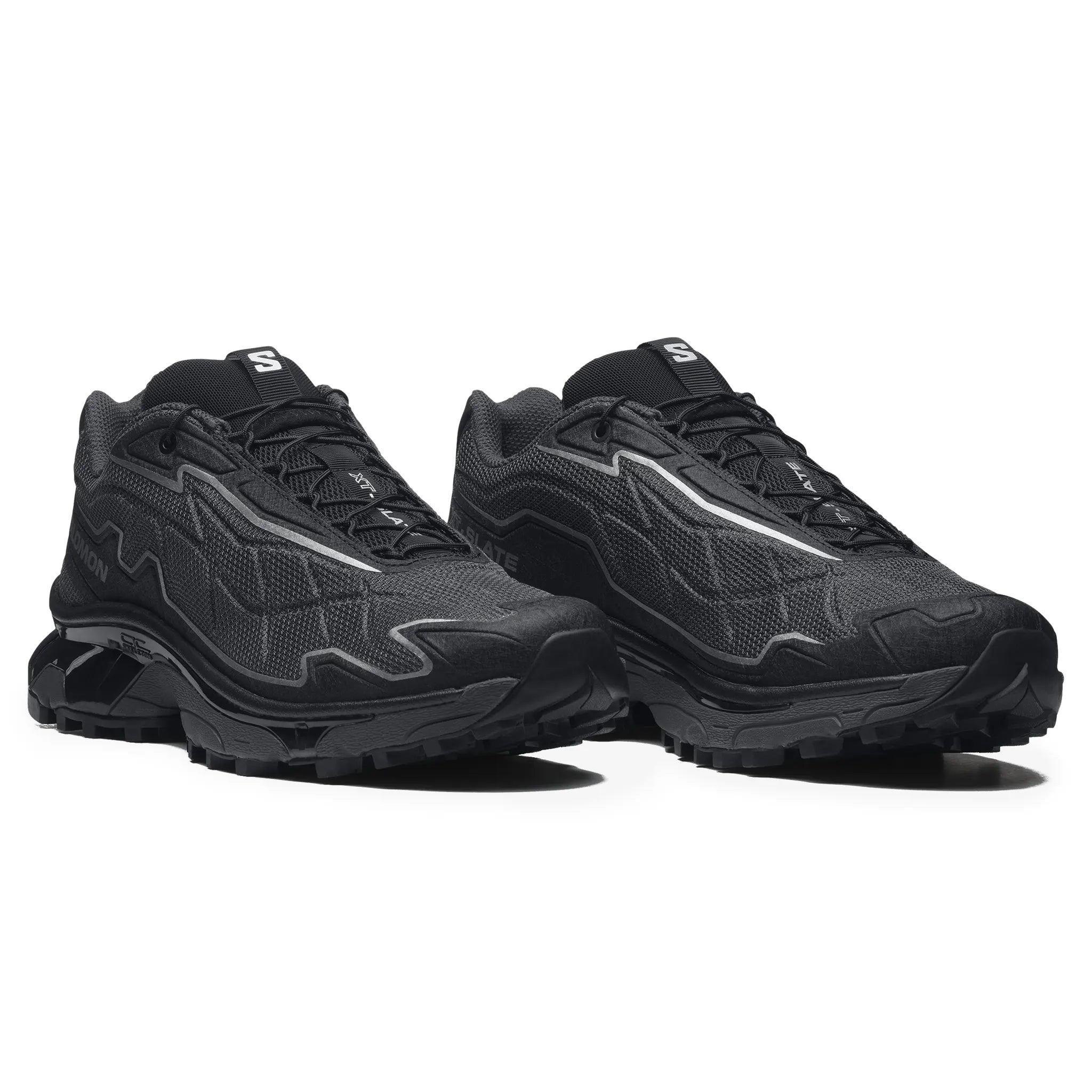 Salomon XT Slate Black Asphalt Running Shoes - Lightweight Trail Sneakers for Men & Women - Perfect for Hiking, Jogging, and Outdoor Adventures