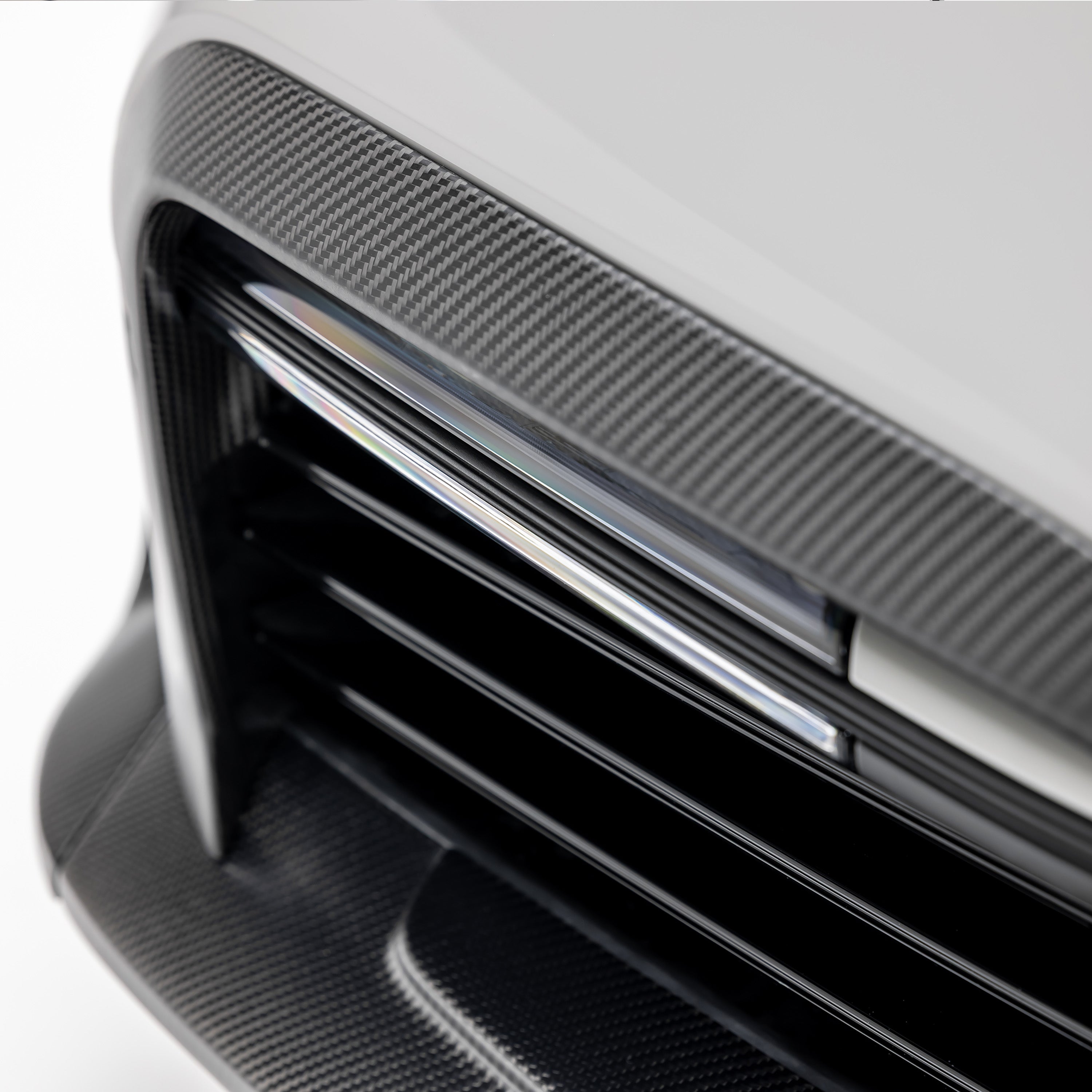 Porsche 992 Turbo S Aero Front Intake Trim - High Performance Carbon Fiber Air Intake Cover for Porsche 911 (2019-2023) | Enhances Engine Cooling & Sporty Appearance | Perfect for Racing & Car Shows