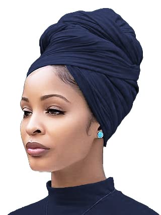 1-navy Blue Headwrap