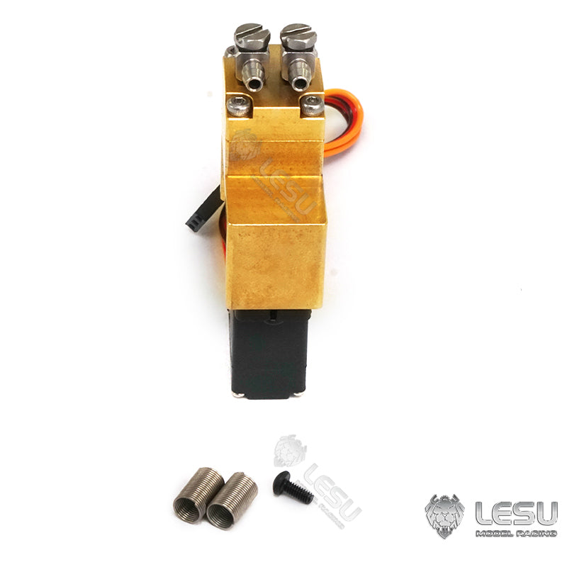 1/14 LESU Hydraulic Lock Valve Check Valve PCV Servo Spare Part for RC Construction Truck - Replacement Part for Radio Controlled DIY Vehicle & Model Cars - Perfect for RC Enthusiasts and Construction Vehicle Model Builders