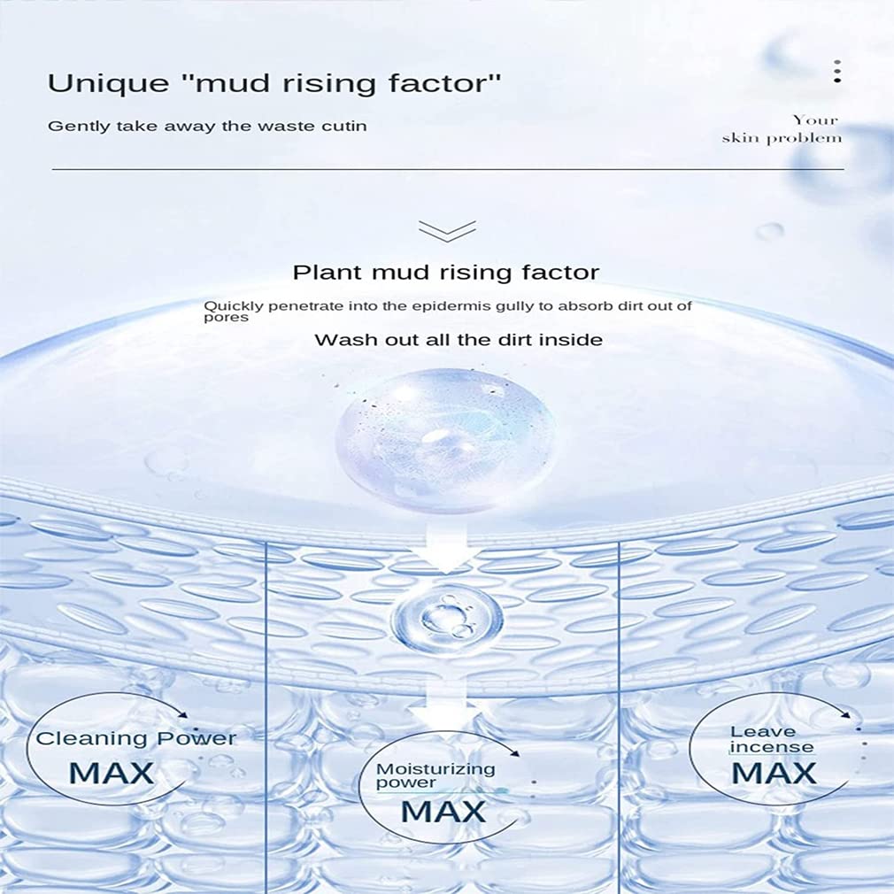 Natural Rubbing Mud for Skin - Deep Cleansing Body Scrub & Exfoliator Gel | Spa Quality Skin Detox & Pore Purifier for Face & Body | Perfect for Post-Workout, Pre-Tanning & Skincare Routine