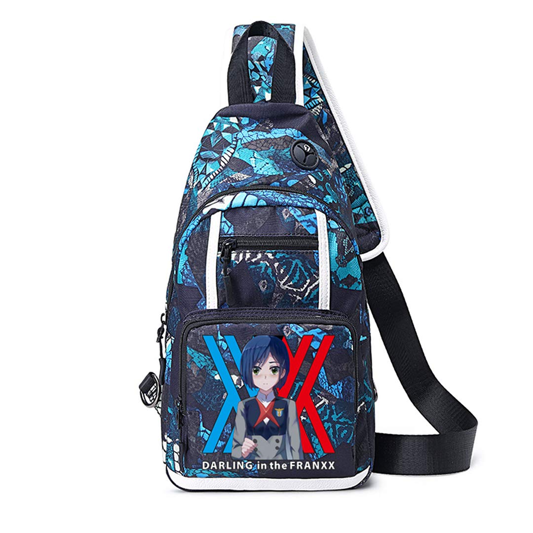 Anime Darling in the FranXX Waist Bag - Stylish Crossbody for Cosplay & Travel