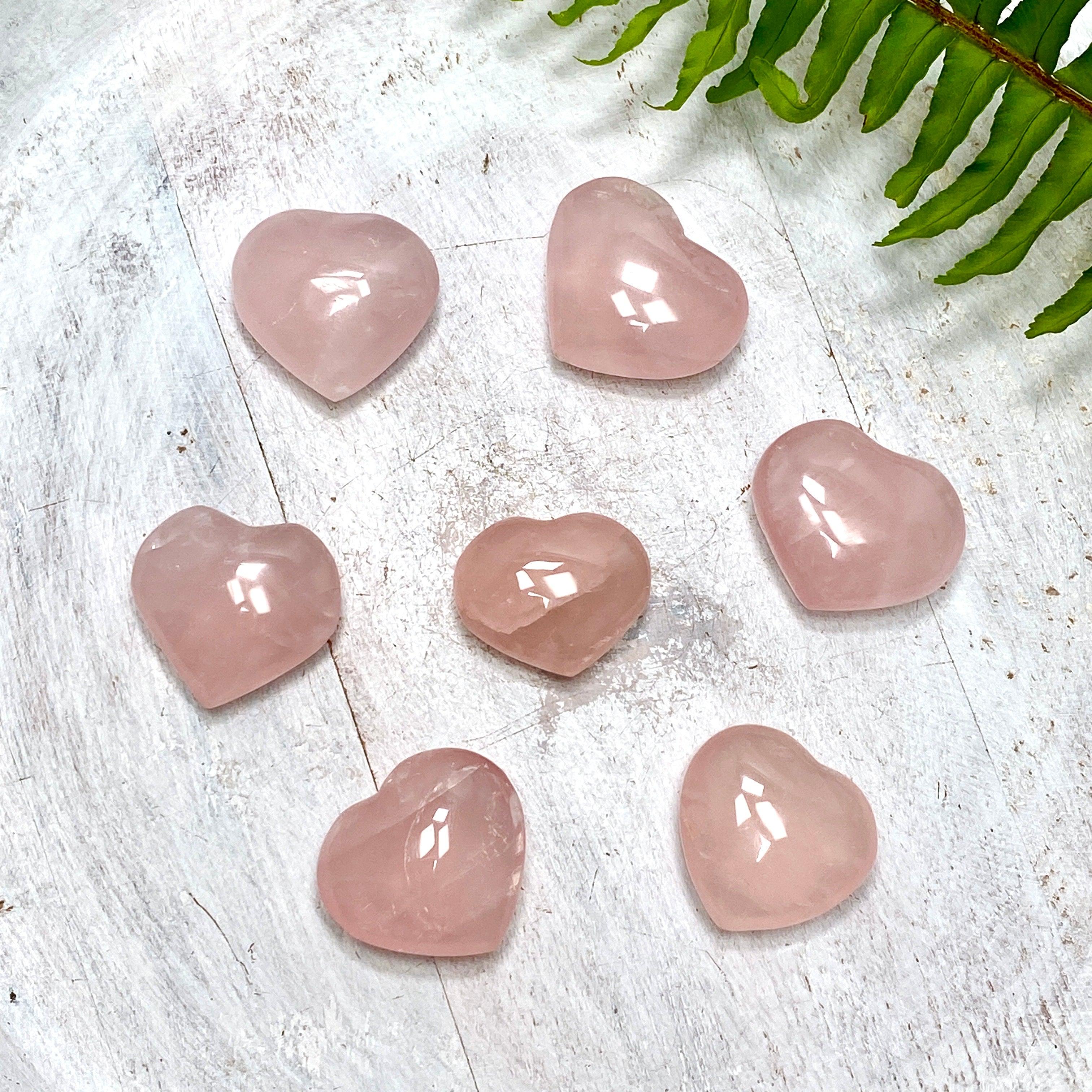 Natural Rose Quartz Heart Pendant - Healing Crystal Jewelry for Love & Emotional Balance | Perfect for Meditation, Gifts & Spiritual Wellness