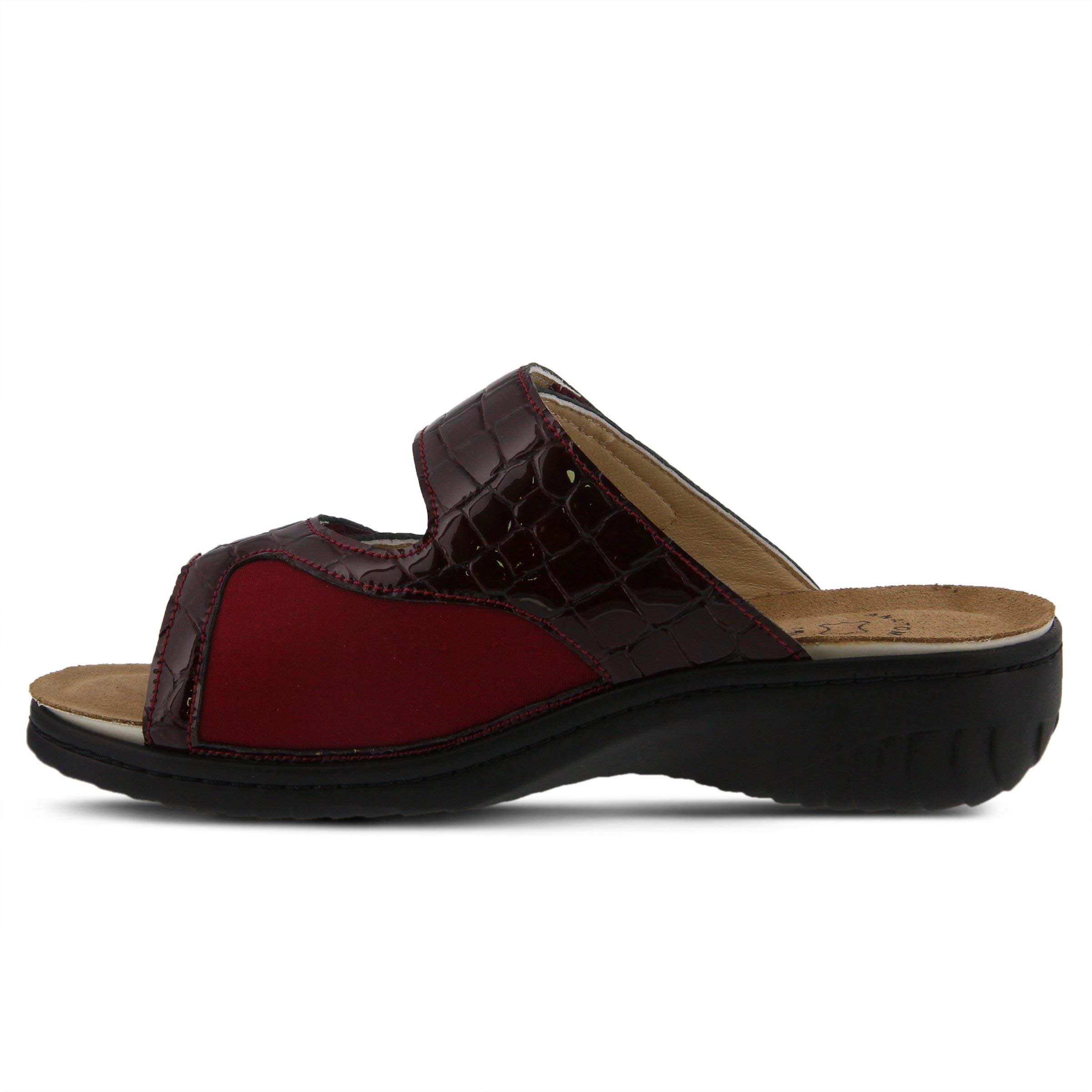 Flexus by Spring Step Women's Almeria Comfortable Slide Sandals - Perfect for Beach, Pool, and Summer Casual Wear