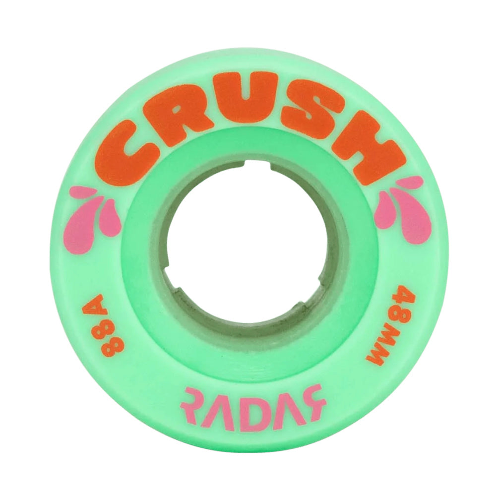 48mm Radar Crush Outdoor Roller Dance Wheels - 4 Pack for Smooth Skating & Roller Derby Performance