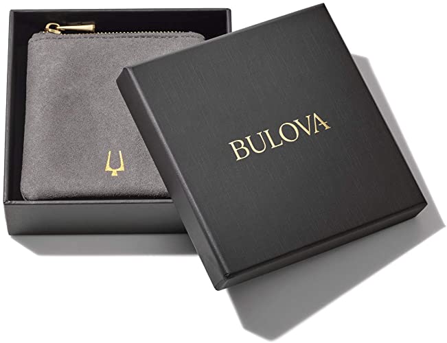 Bulova Precisionist J96B011 Men's Watch - Black Leather Strap with Iconic Bolt Studs | Luxury Dress Watch for Business, Formal Events & Everyday Wear