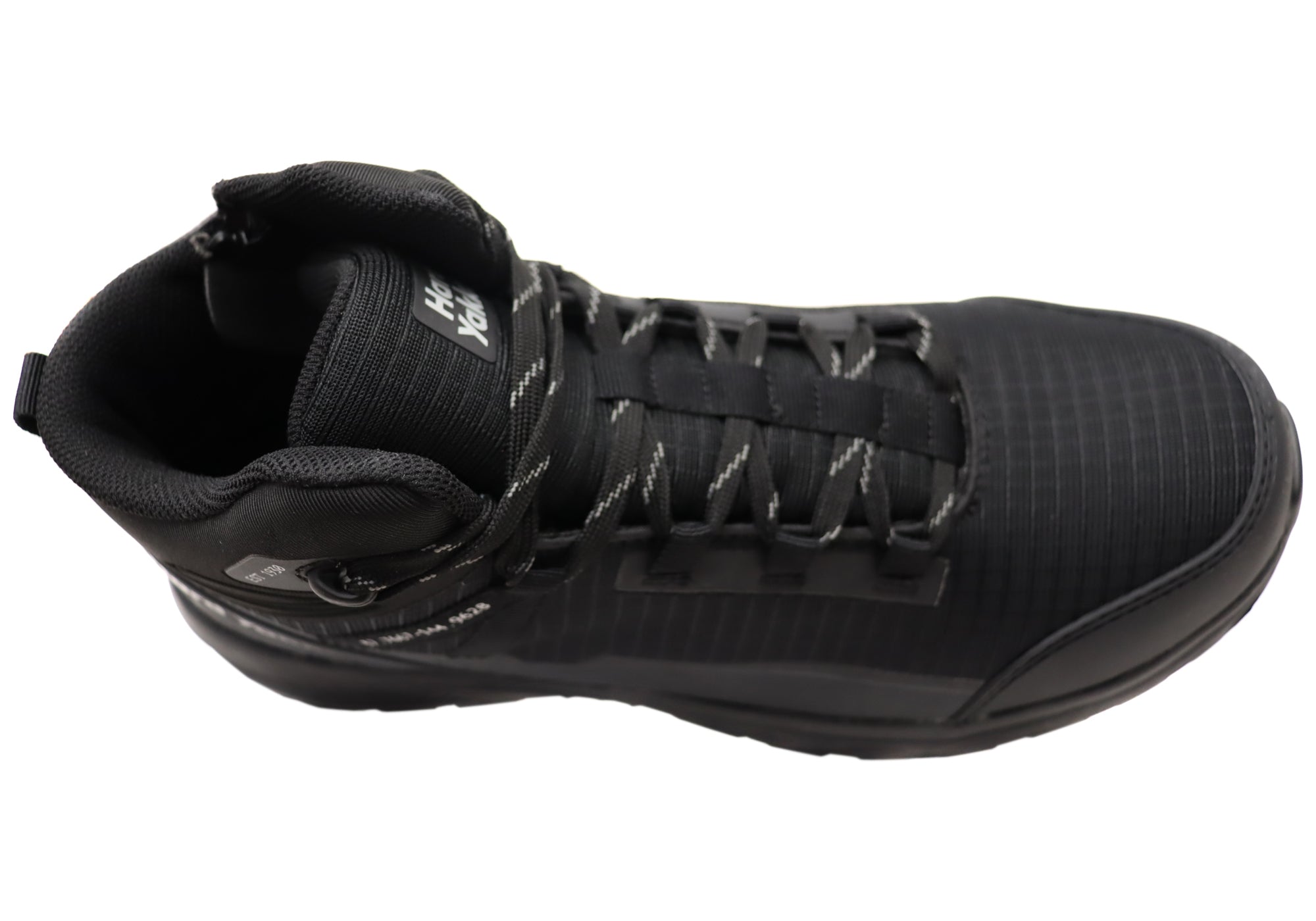 Hard Yakka Men's Comfortable X Range Mid Composite Toe Safety Work Boots - Durable & Slip-Resistant for Construction, Warehouse & Industrial Work