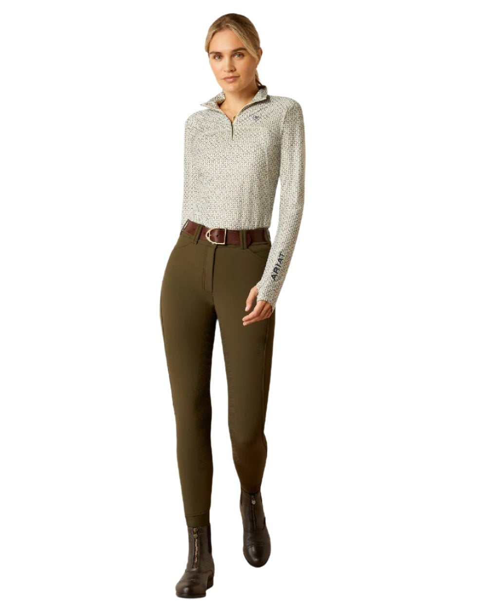 Ariat Women's Lowell 3.0 Quarter Zip Baselayer Top - Thermal Underwear for Cold Weather - Perfect for Hiking, Horseback Riding & Outdoor Activities