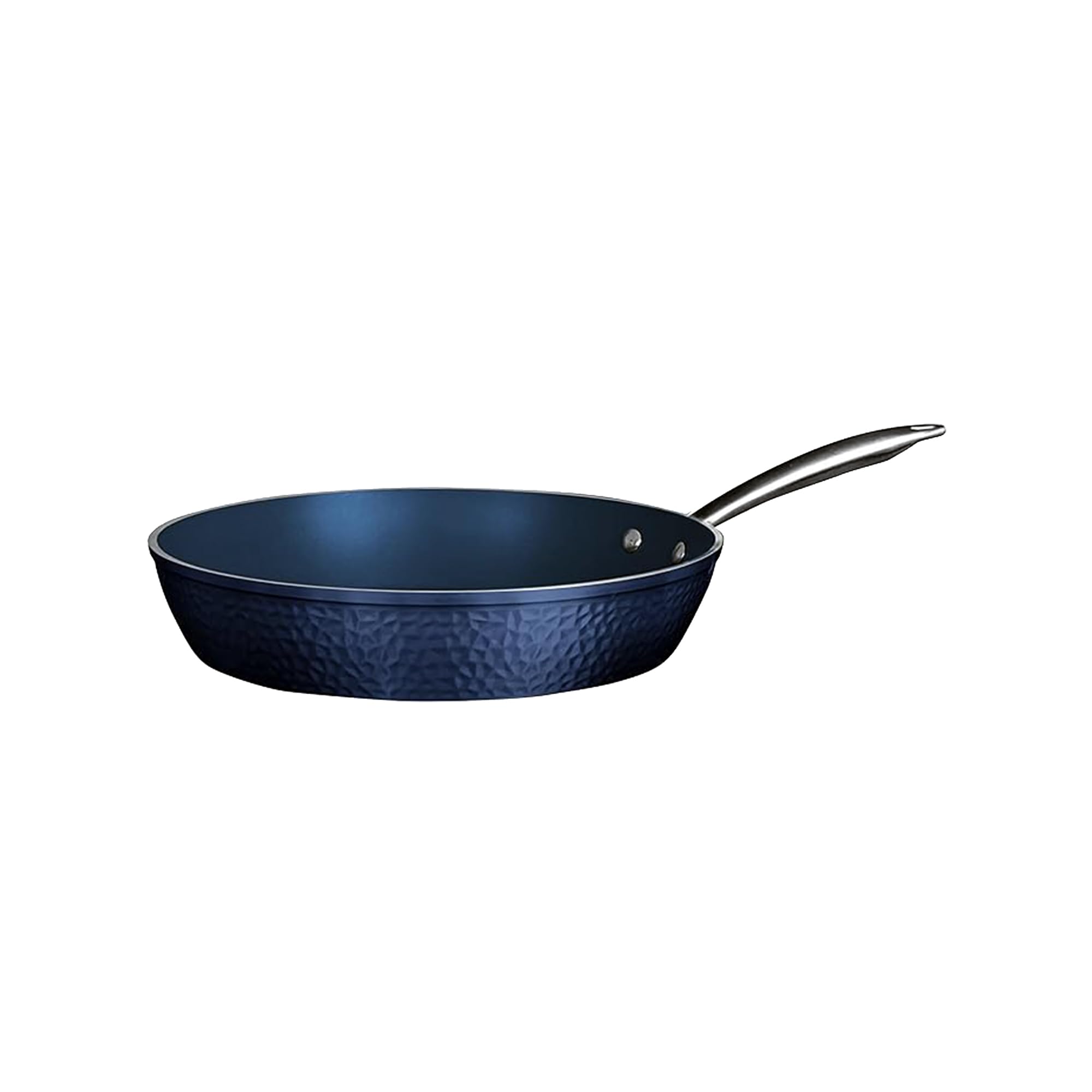 10-Inch Blue Nonstick Ceramic Frying Pan - Induction Compatible, Lightweight & Scratch Resistant, Oven Safe Up to 450°F, PFOA-Free Healthy Cookware for Eggs, Pancakes & Stir Fry | Perfect for Home Kitchen & Camping Cooking