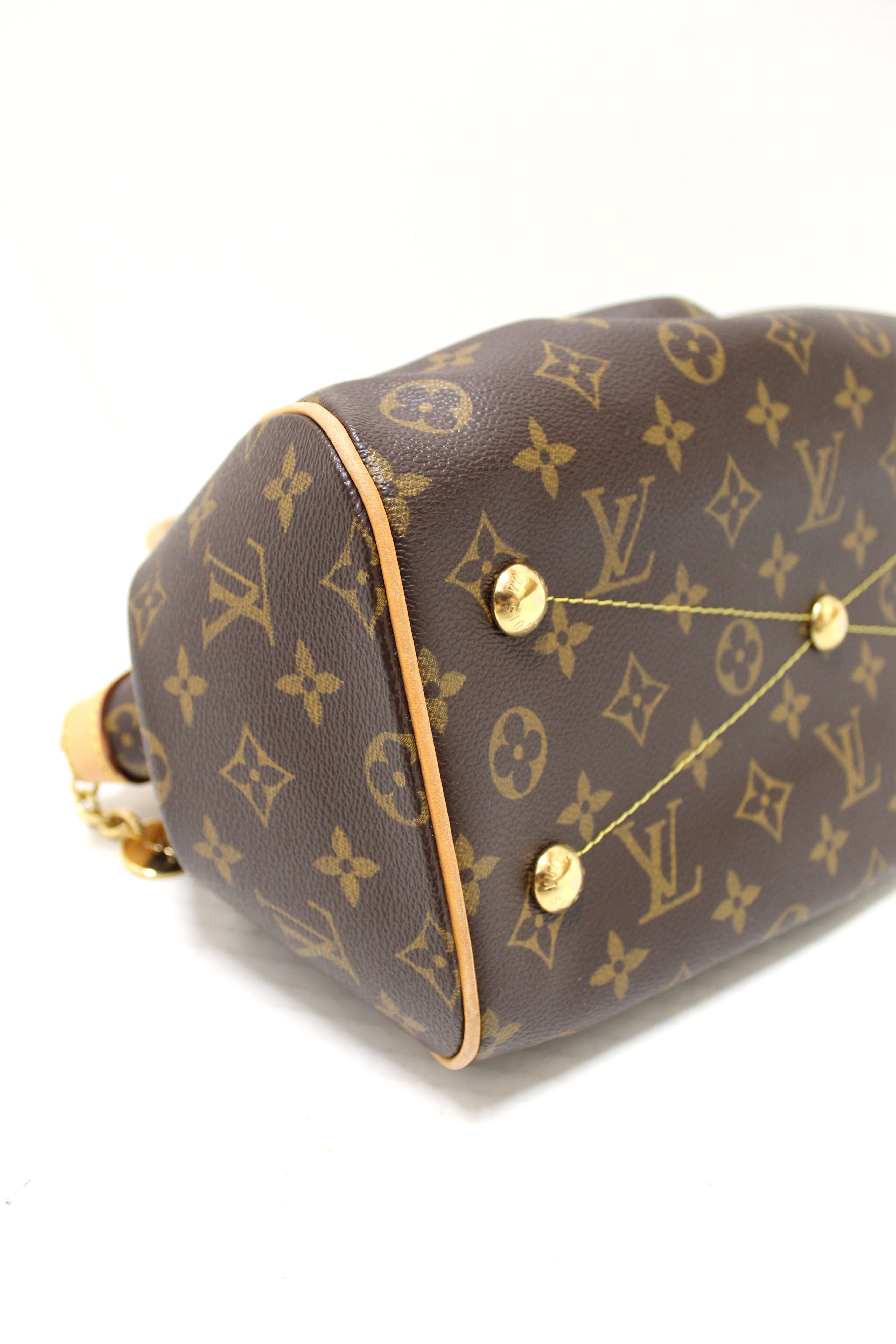 Authentic Louis Vuitton Monogram Canvas Tivoli PM Handbag - Luxury Designer Shoulder Bag for Women, Perfect for Work, Travel & Everyday Use
