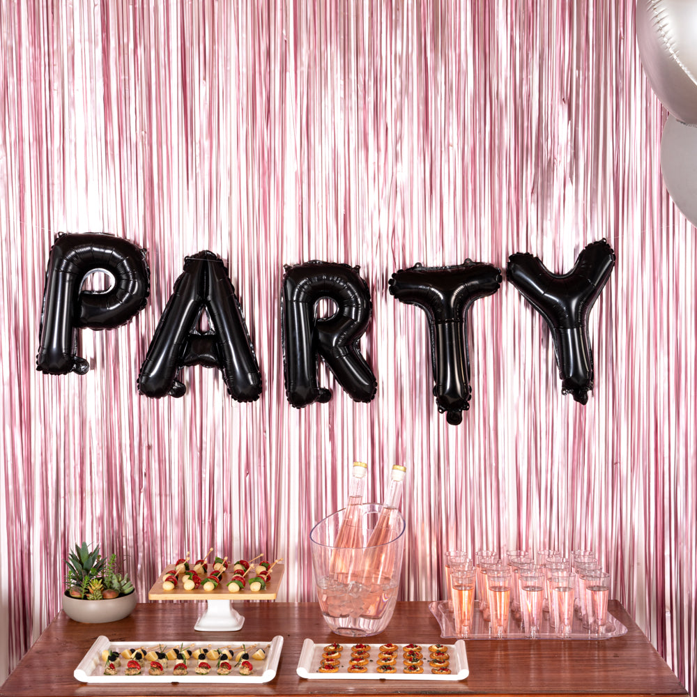 Balloonify Black Mylar Letter Y Balloon - 16 Inch Large Foil Alphabet Balloon for Birthday Party Decorations, Baby Showers & Graduation Celebrations