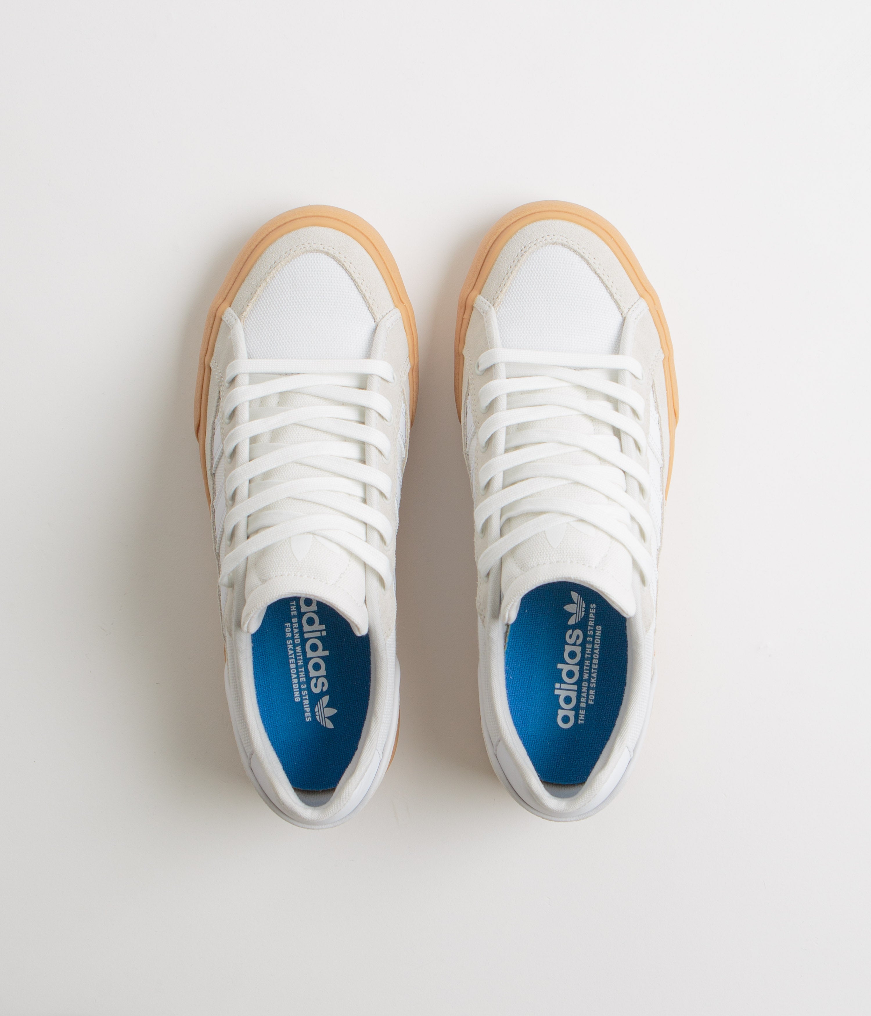 Adidas Court TNS Premiere Tennis Shoes for Men & Women - White/Gum Rubber Sole - Comfortable Athletic Sneakers for Casual Wear, Gym & Court Sports