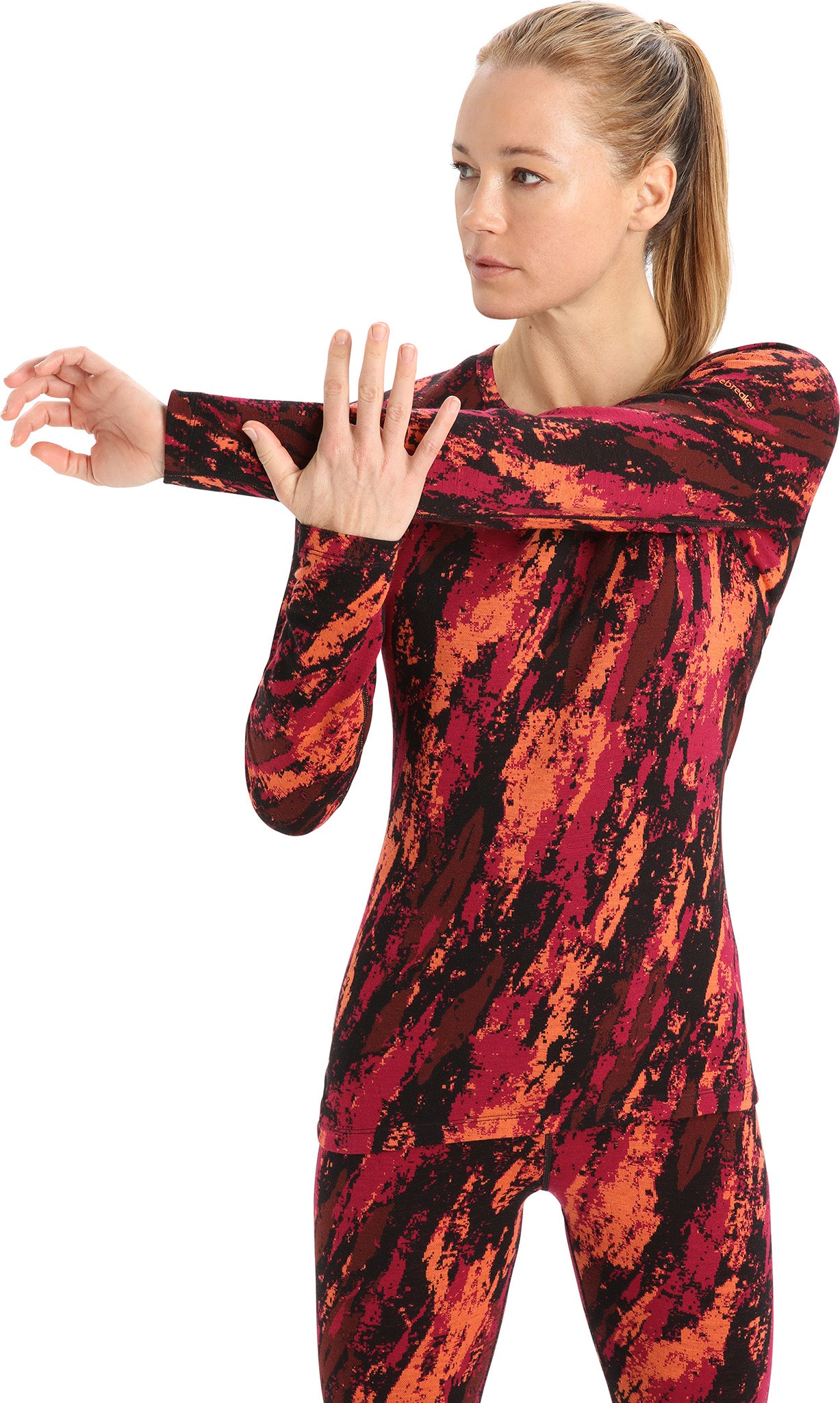 250 Vertex Women's Long Sleeve Crew Neck Base Layer Top - Thermal Underwear for Hiking, Skiing & Cold Weather Activities