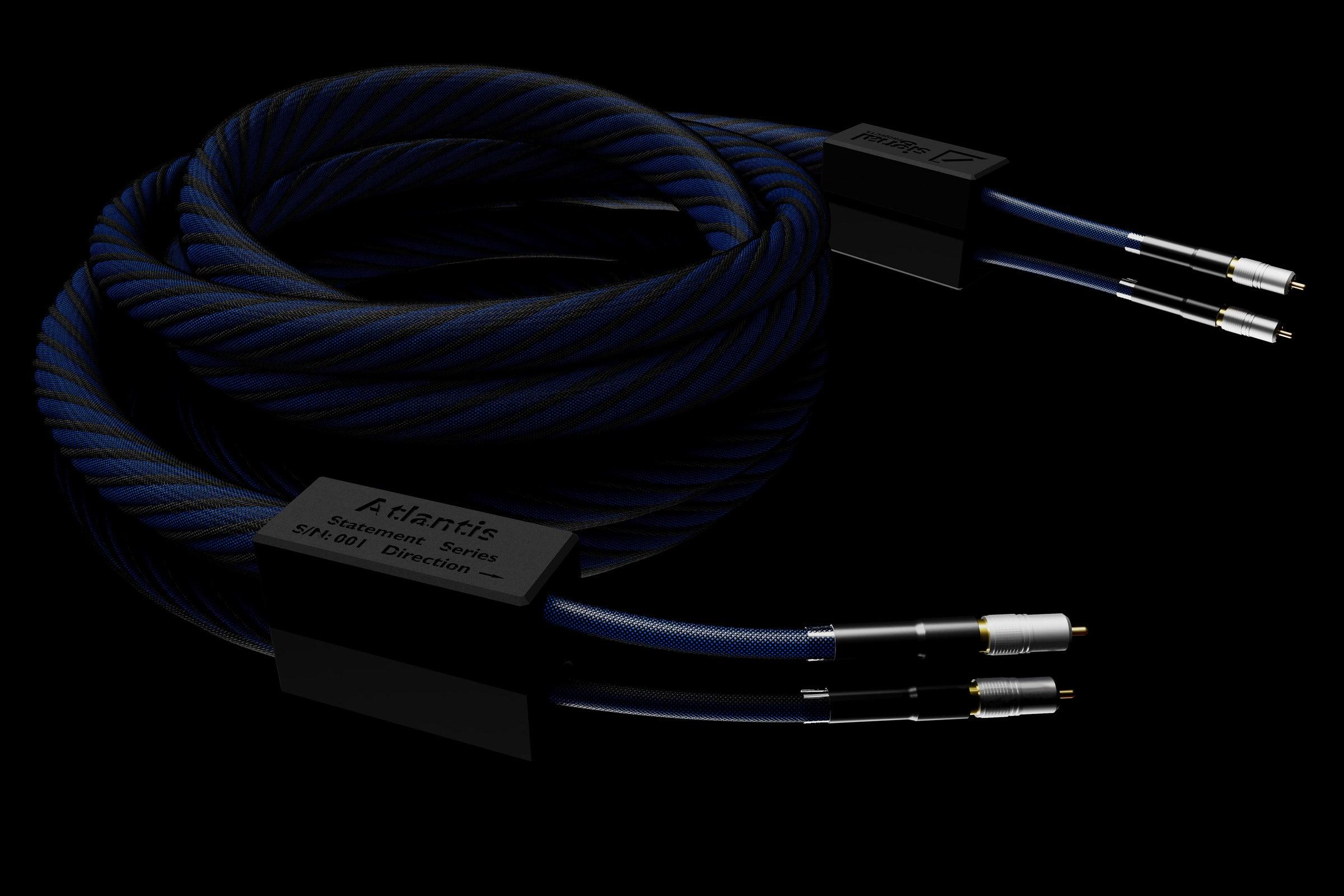 Premium Signal Projects Atlantis Digital RCA 75Ω Cable - High-Quality Audio Video Interconnect for Home Theater, Studio & Hi-Fi Systems