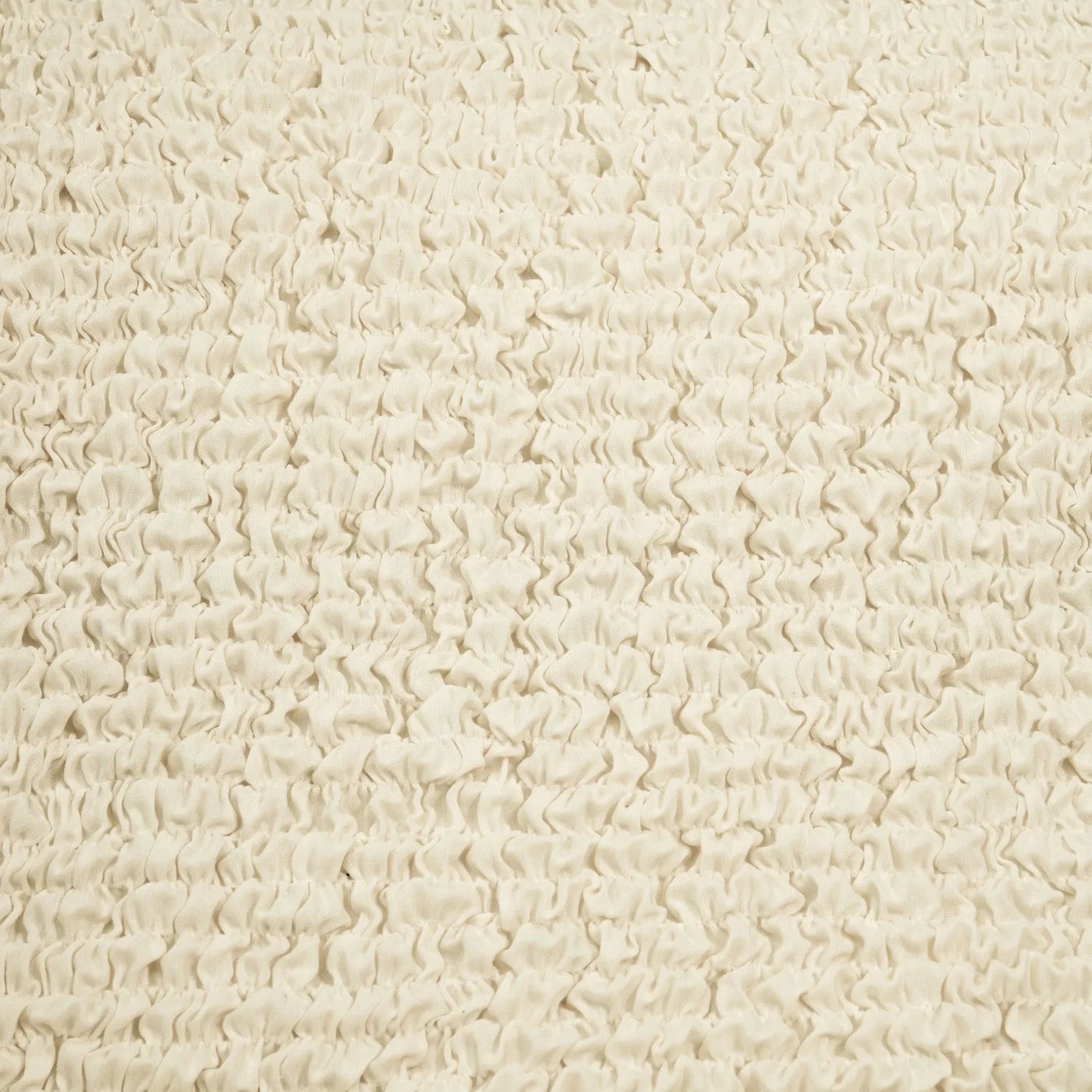 Ottoman Slipcover Medium - Mille Righe Collection - Stretchable Furniture Cover for Living Room, Bedroom & Office Decor