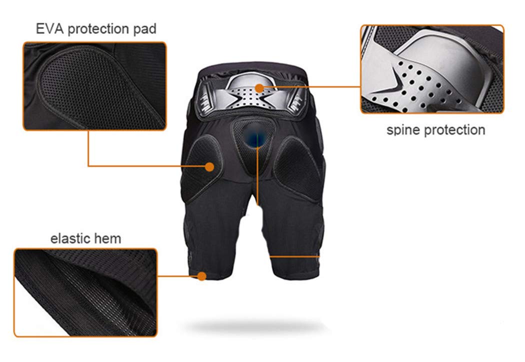 Motorcycle Full Body Armor Set - CE Certified Protective Jacket, Shorts, Knee Pads & Gloves for Off-Road & Street Riding - Impact Protection Gear for Motocross, ATV & Adventure Biking
