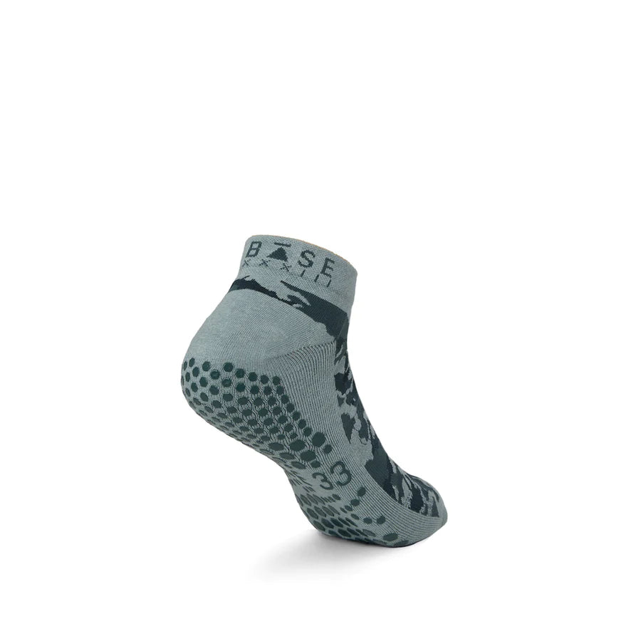 Base33 Grip Low Rise Socks - Comfortable & Breathable Athletic Socks for Running, Gym & Everyday Wear