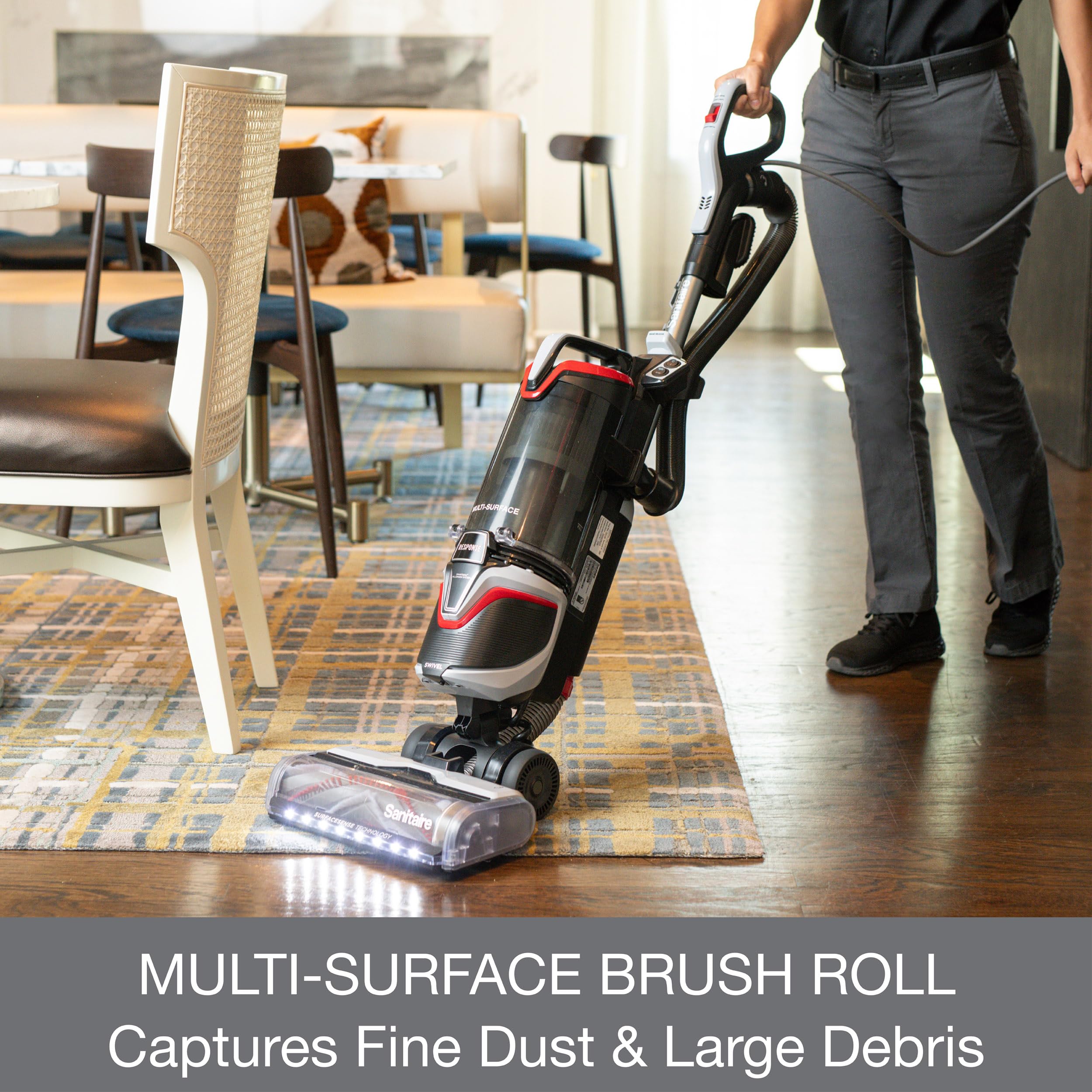 Sanitaire SC5900A Commercial Upright Vacuum Cleaner - Heavy Duty Carpet & Floor Cleaning for Offices, Hotels & Schools