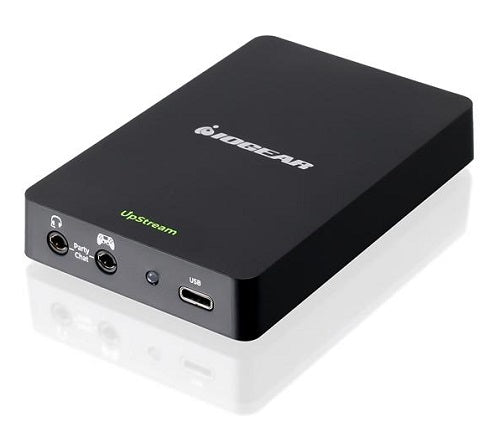IOGEAR UpStream 4K Game Capture Card with Party Chat Mixer - HD Video Recorder for PS5, Xbox & PC Streaming - Perfect for Gamers & Content Creators