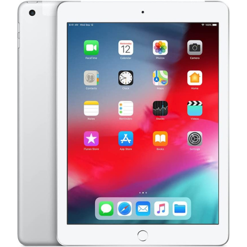 Apple iPad 6th Generation (2018) 9.7-inch 128GB Wi-Fi + Cellular - Space Gray | Portable Tablet for Work, School & Entertainment