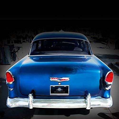 United Pacific One Piece 48 LED Tail Light Set for 1955 Chevy Bel Air 150 & 210 Models - Includes LED Flasher | Classic Car Restoration & Custom Builds