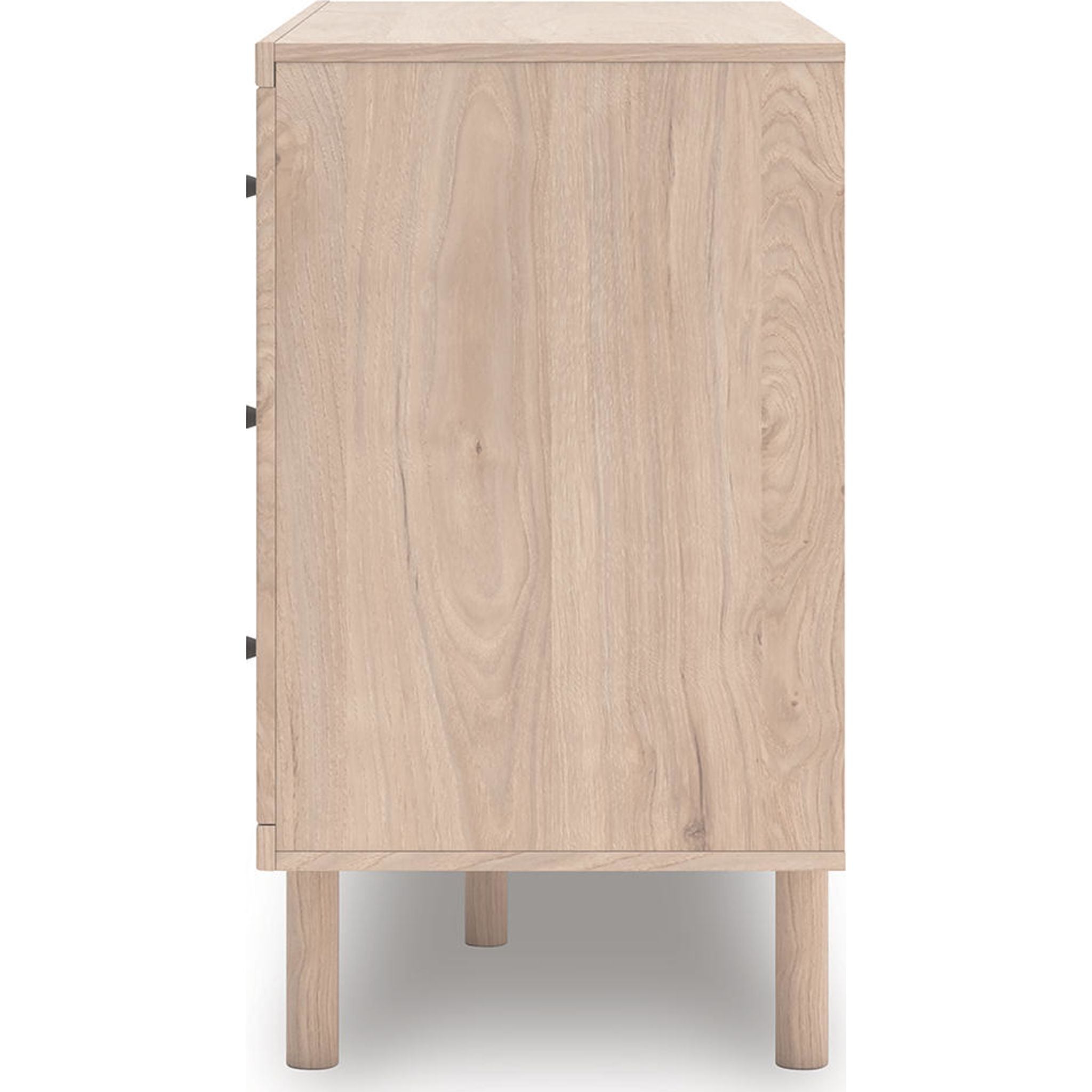 Arloster Dresser in Tan - Modern Wooden Chest of Drawers for Bedroom & Closet Storage Organization