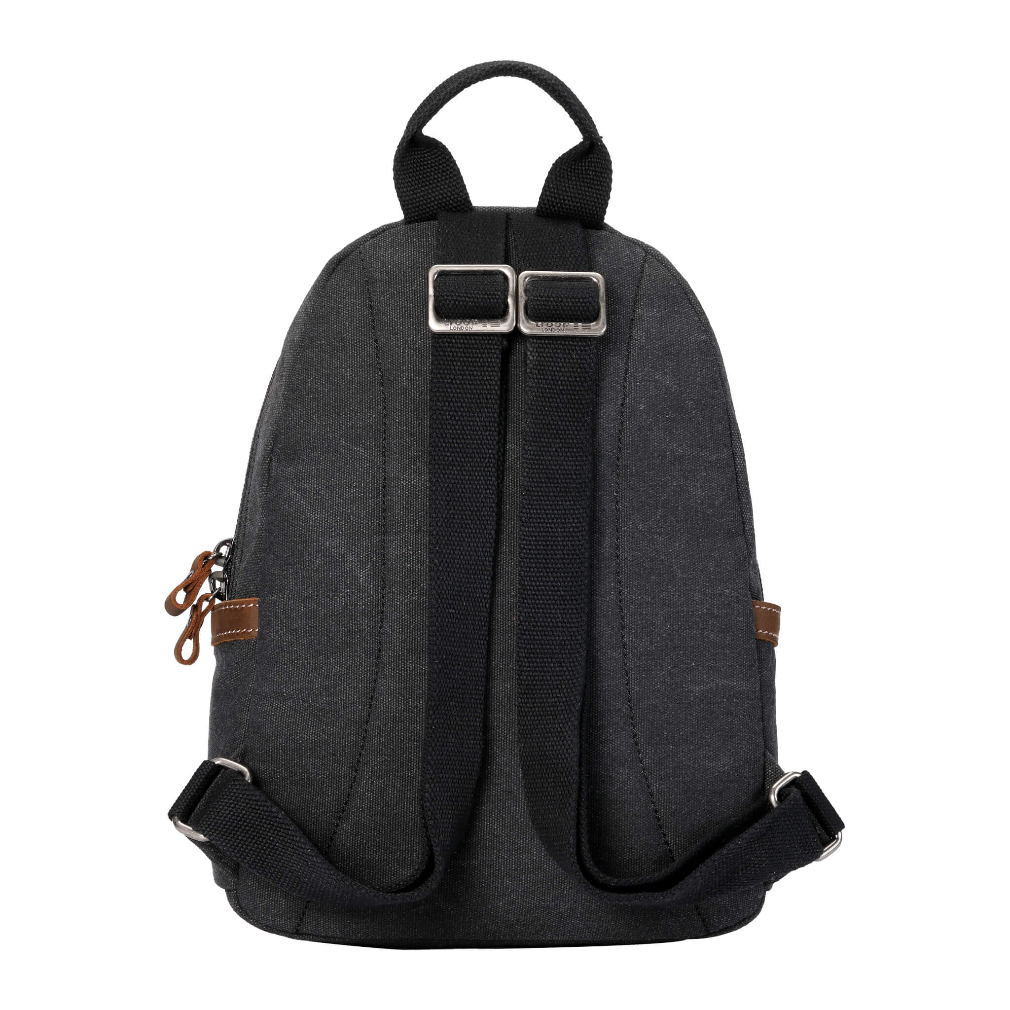 TRP0255 Troop London Classic Canvas Backpack Small - Durable School & Travel Backpack for Men & Women - Perfect for College, Commuting & Outdoor Adventures