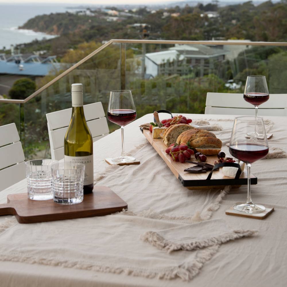 Avani Premium Placemat Set - 33x48cm Sandstone Color - Waterproof & Heat Resistant Dining Table Mats for Everyday Use, Parties, and Formal Gatherings