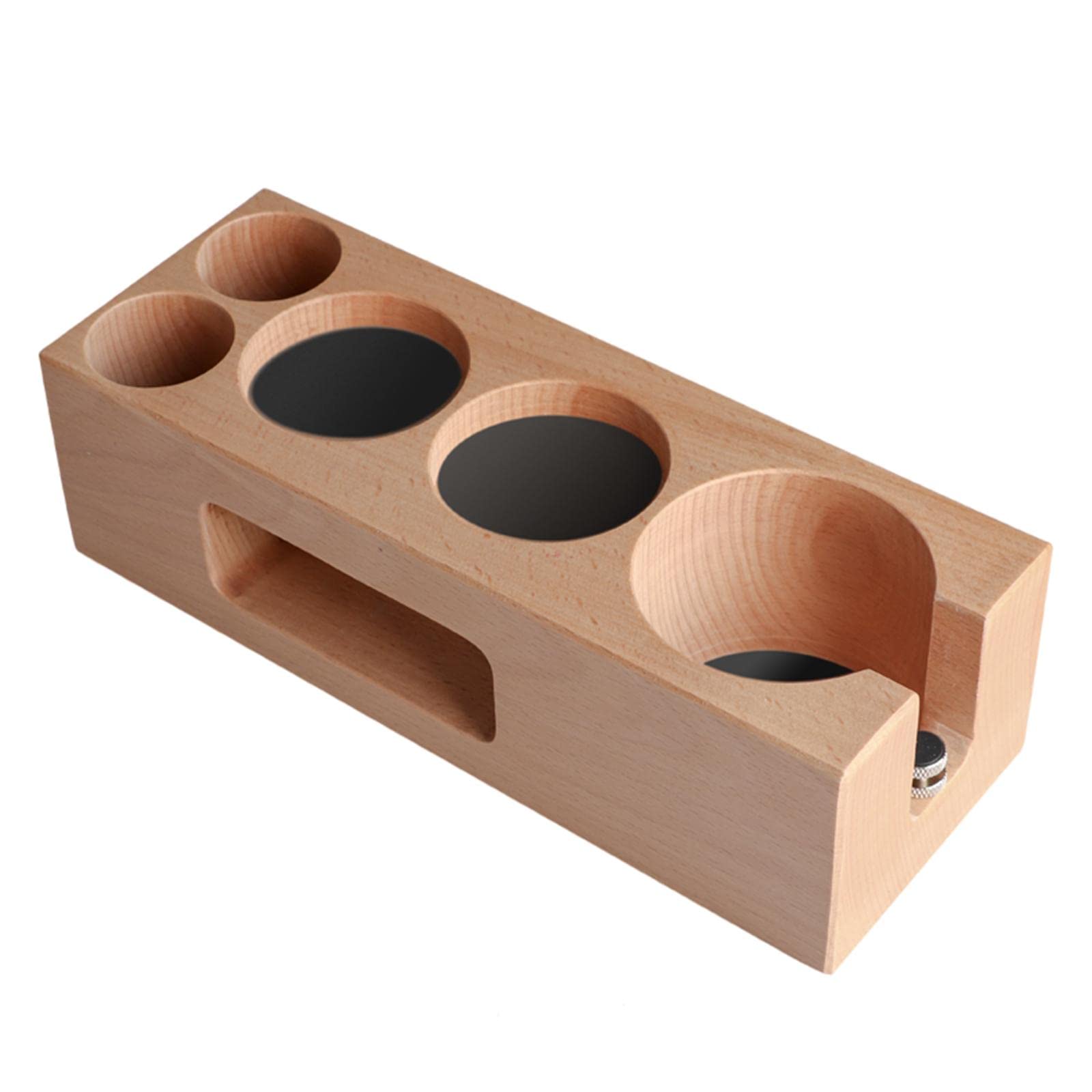 Premium Wooden Espresso Tamper Mat & Stand Set - Barista Accessory for Coffee Makers | Perfect for Home & Professional Coffee Stations