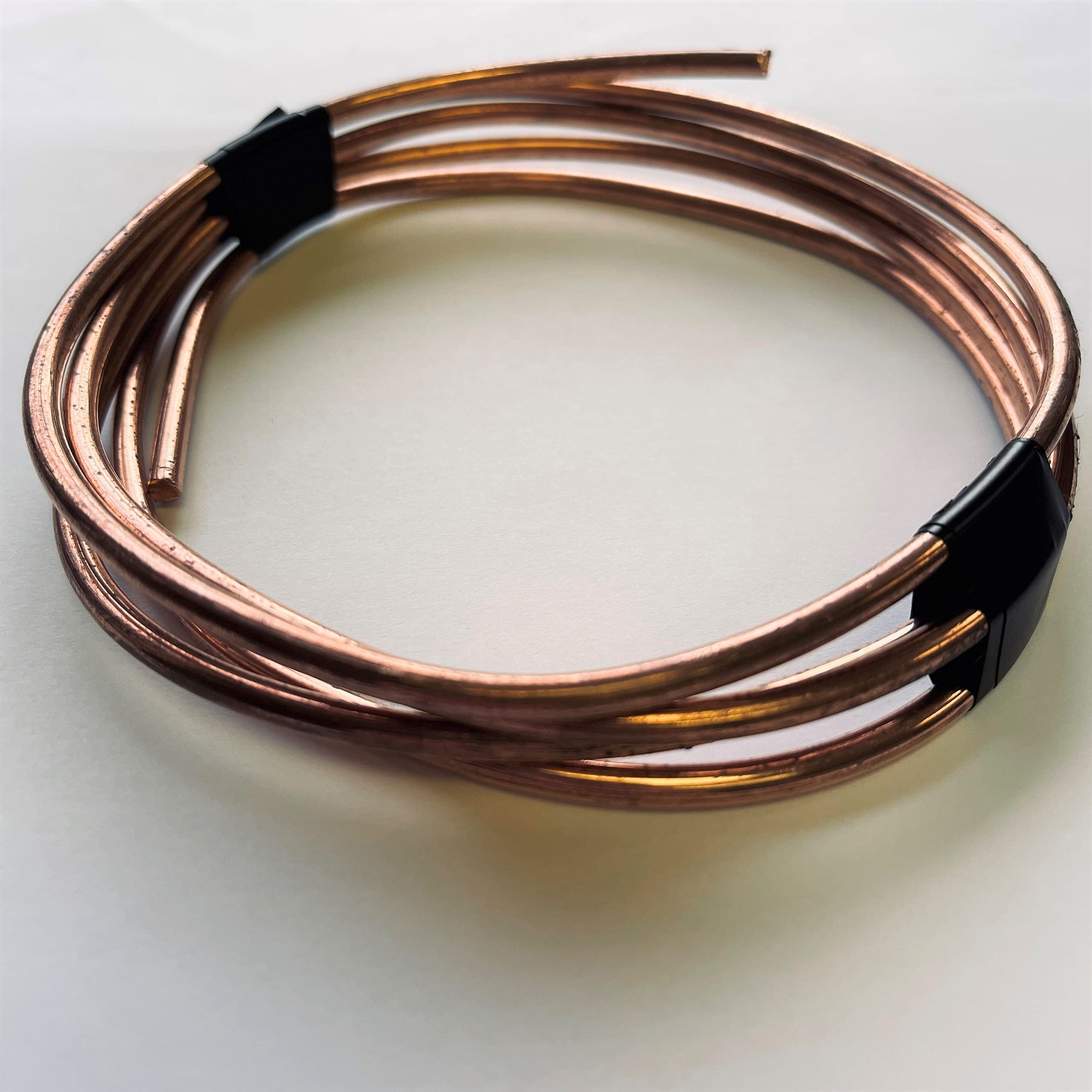 6AWG Copper Wire - 5 Feet Secondary Cable for Lightning Protection | Grounding Rods, Solar Panels & Electrical Systems