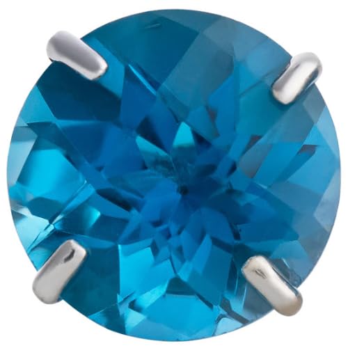 White Gold | London Blue Topaz
